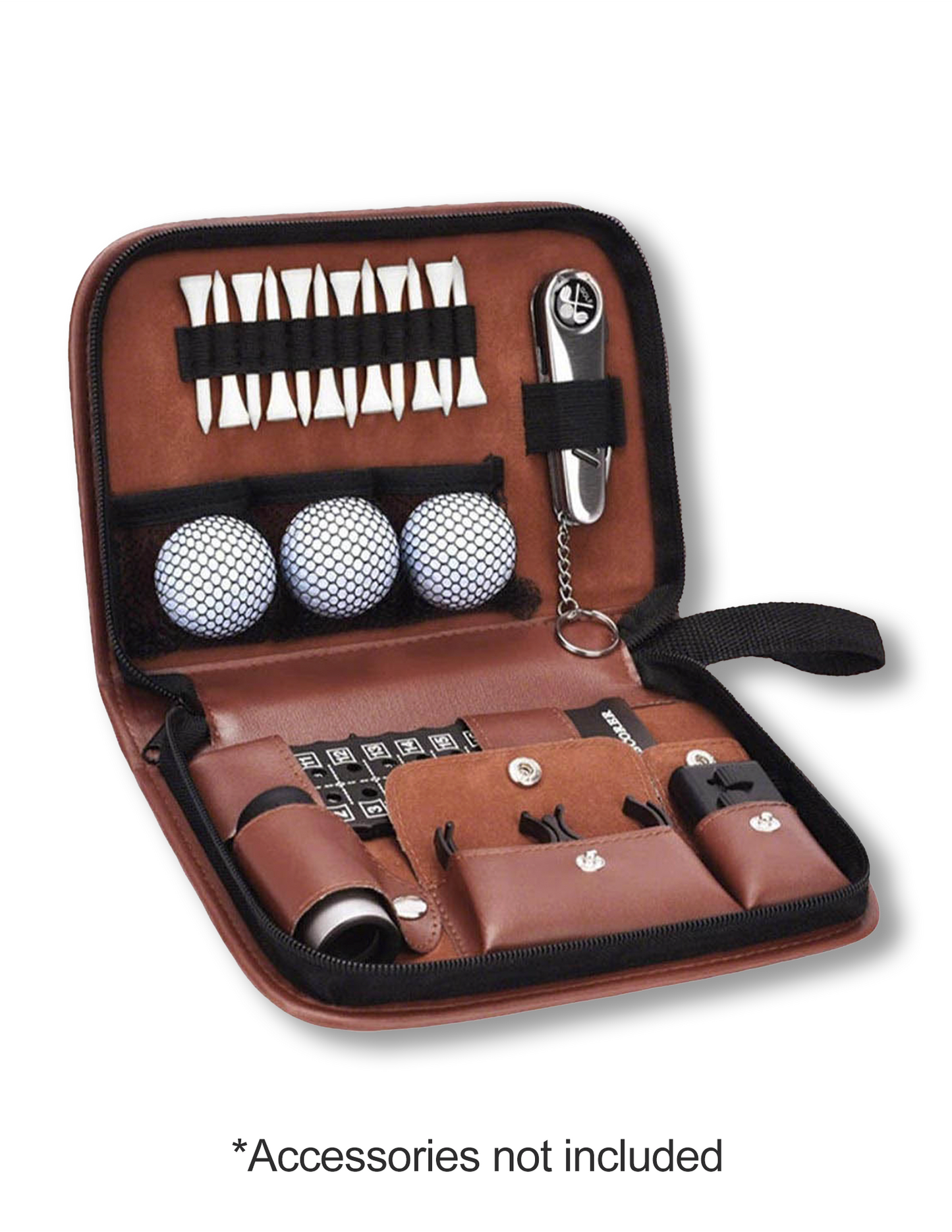 Linktote PU Leather Golf Accessory Holder