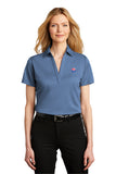 Port Authority® Ladies Heathered Silk Touch™ Performance Polo - NFL Alumni Store
