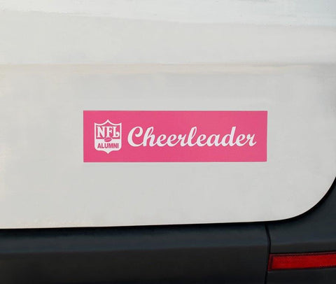 NFL Alumni Cheerleader Bumper Sticker - 11" x 3" - NFL Alumni Store