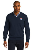 Long Sleeve V-Neck Sweater - NFL Alumni Store