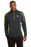 Sport-Tek - Sport Wick Stretch 1/2 Zip Colorblock Pullover - NFL Alumni Store