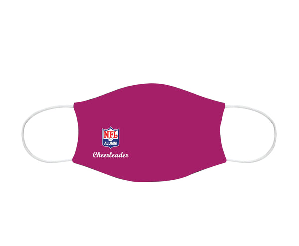 NFL Alumni 3-Ply Cotton Face Mask w/ Filter Pocket - Cheerleader Edition CLEARANCE - NFL Alumni Store
