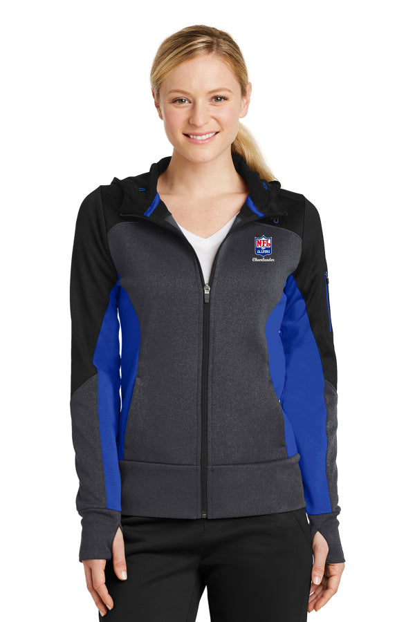 Women's Tech Fleece Colorblock Full-Zip Hooded Jacket - NFL Alumni Store