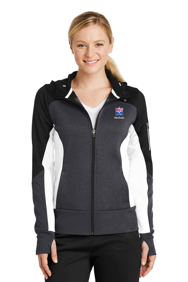 Women's Tech Fleece Colorblock Full-Zip Hooded Jacket - NFL Alumni Store