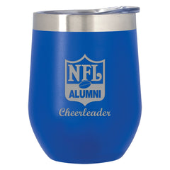 NFL Alumni Cheerleader 12 Oz. Vinay Stemless Wine Glass - NFL Alumni Store