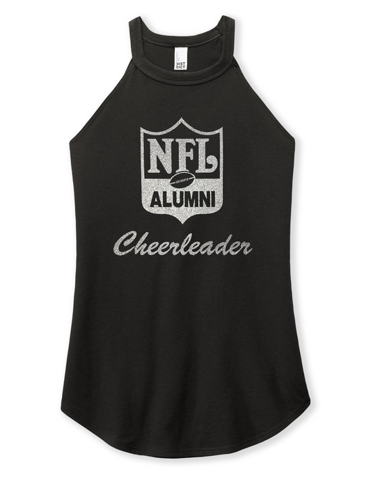 NFLA Cheerleader Women's Perfect Tri Glitter Tank