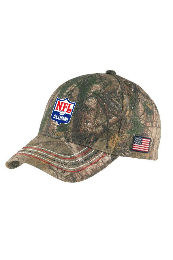 Americana Contrast Stitch Camouflage Cap - NFL Alumni Store