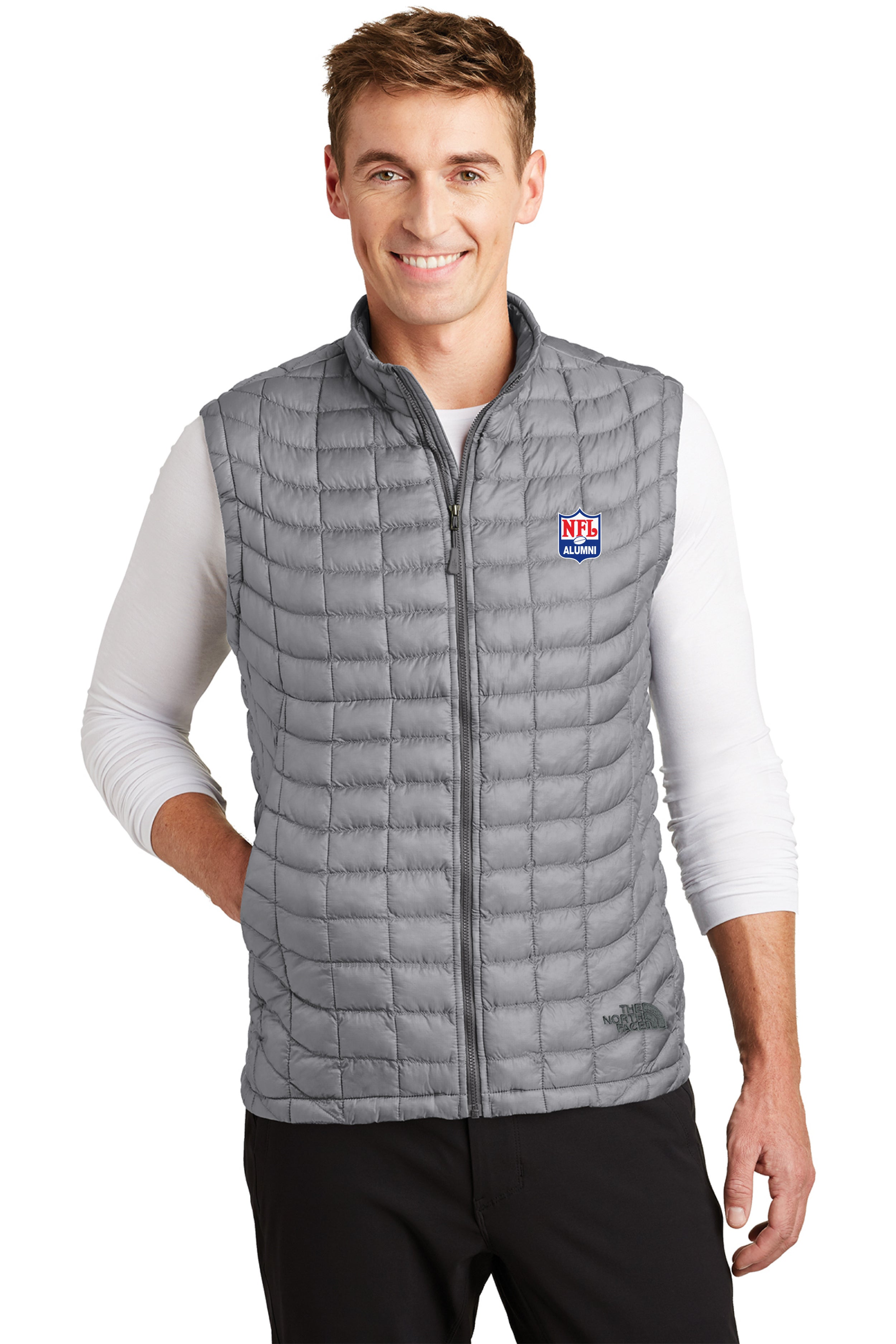 The North Face ThermoBall Trekker Vest Small Mid Grey