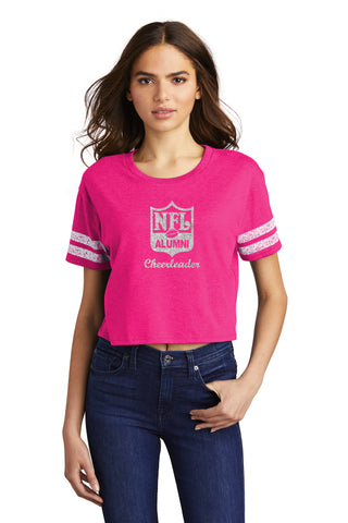 Cheerleader Scorecard Crop Tee - NFL Alumni Store