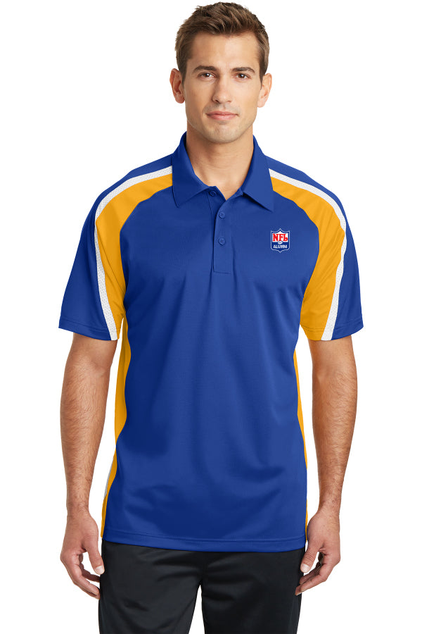 Tricolor Micropique Sport-Wick® Polo - NFL Alumni Store