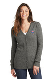 Ladies Marled Cardigan Sweater - NFL Alumni Store