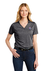 Port Authority® Ladies Shadow Stripe Polo - NFL Alumni Store