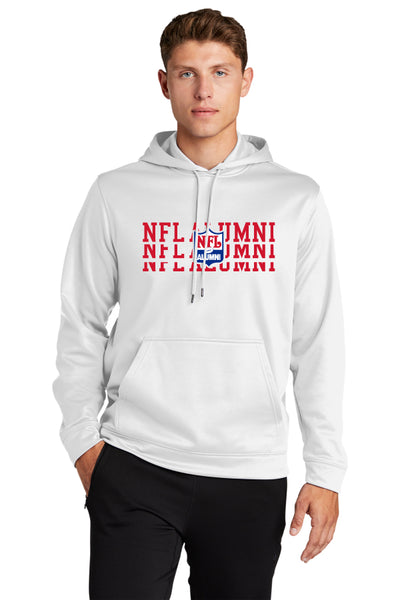 Men's Sport-Tek® Sport-Wick® Fleece Hooded Pullover - NFL Alumni Repeat - NFL Alumni Store