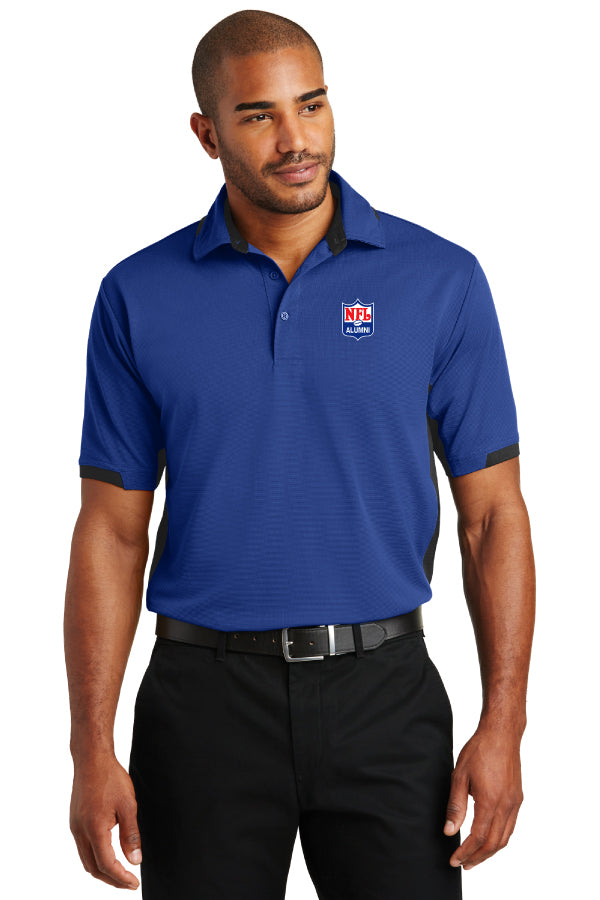 Dy Zone Colorblock Ottoman Polo - NFL Alumni Store