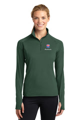 Sport-Wick Stretch 1/2-Zip Pullover - Cheerleader Edition - NFL Alumni Store