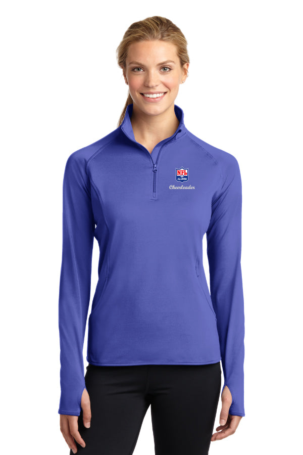 Sport-Wick Stretch 1/2-Zip Pullover - Cheerleader Edition - NFL Alumni Store