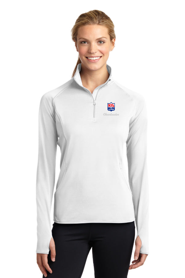 Sport-Wick Stretch 1/2-Zip Pullover - Cheerleader Edition - NFL Alumni Store