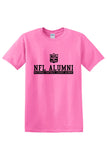 NFL Alumni Shield Design PINK T-Shirt - NFL Alumni Store