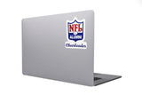 NFL Alumni Cheerleader Shield Sticker - 3.4" x 4.5" - NFL Alumni Store
