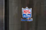 NFL Alumni Cheerleader Shield Static Cling - 3.4" x 4.5" - NFL Alumni Store