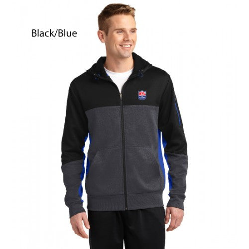 Sport-Tek - Tech Fleece Full-Zip Hooded Jacket - NFL Alumni Store