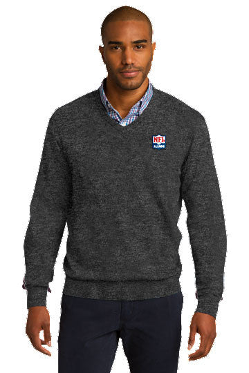 Long Sleeve V-Neck Sweater - NFL Alumni Store