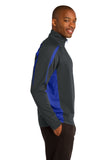 Sport-Tek - Sport Wick Stretch 1/2 Zip Colorblock Pullover - NFL Alumni Store